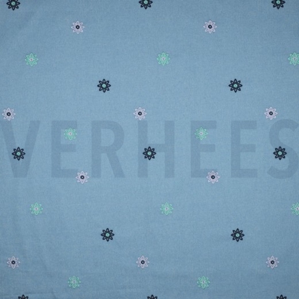 B-JEANS STICKEREI BLUMEN JEANSBLAU (hover)