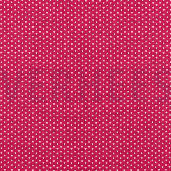 POPLIN MINI STARS PINK #7