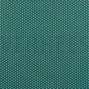 POPELINE DE COTON MINI ÉTOILES PÉTROLE (thumbnail)