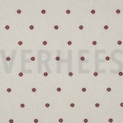 LIN VISCOSE BRODERIE CARRÉ ROSÉ PÂLE (thumbnail)