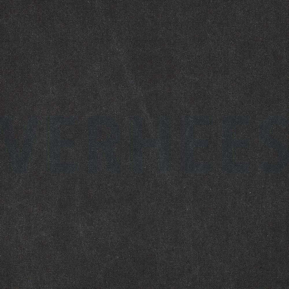 CANVAS STONEWASHED DONKERGRIJS