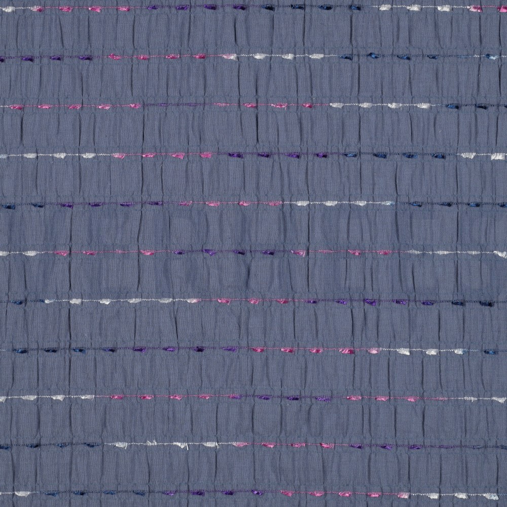 CRINKLE COTTON DOBBY STRIPES JEANS