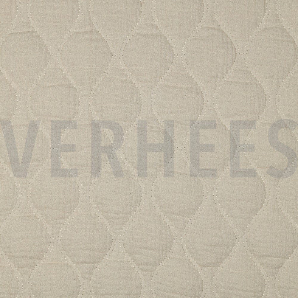 DOUBLE GAUZE QUILT NATUREL
