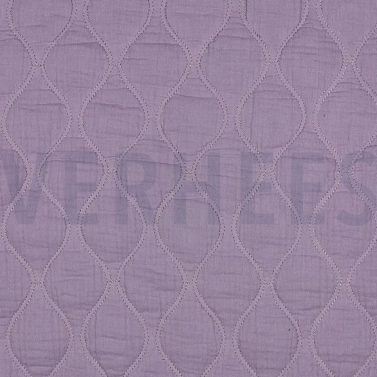 DOUBLE GAUZE QUILT LILAC #7