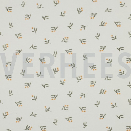 JERSEY DIGITAL FOREST ANIMALS WHITE #7