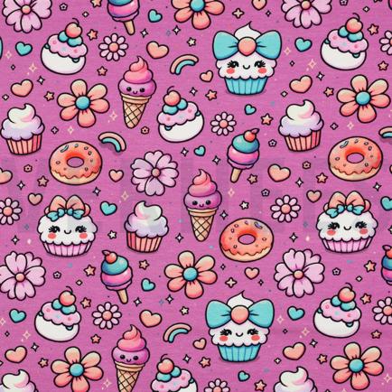 JERSEY DIGITAAL ETEN FUCHSIA (hover)
