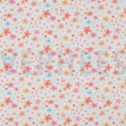 JERSEY GOTS DIGITAL FLEURS BLANC (hover)