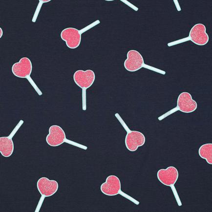 JERSEY GLITTER LOLLYPOP NAVY (hover)