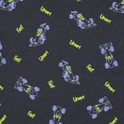 JERSEY MELANGE RENNWAGEN ANTHRAZIT (thumbnail)