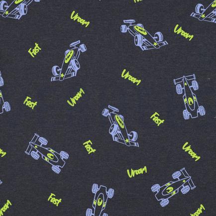 JERSEY MÉLANGE VOITURES DE COURSE ANTHRACITE (hover)