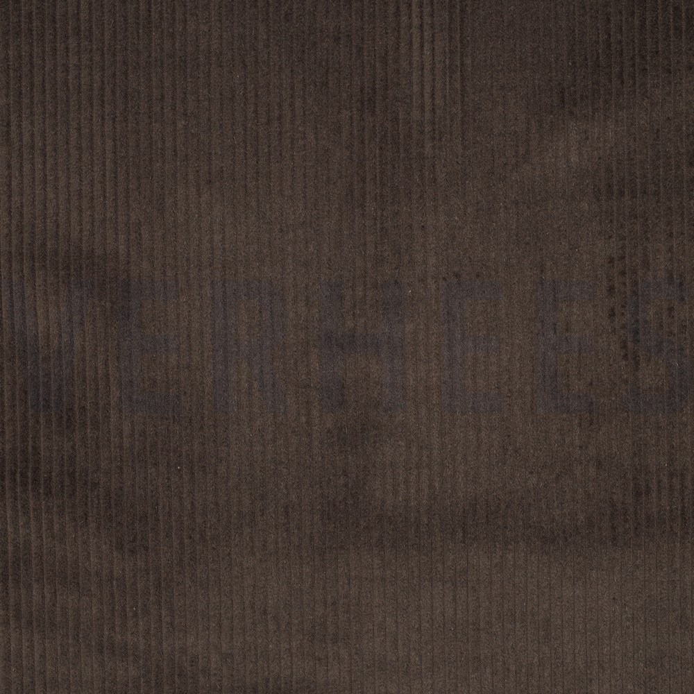 GEWASSEN RIBCORDUROY 4.5W DONKERBRUIN