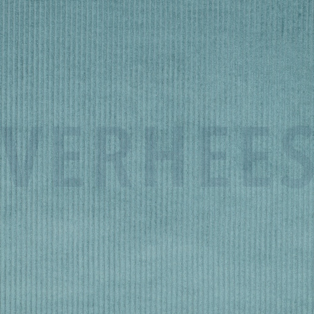 GEWASSEN RIBCORDUROY 4.5W LICHT PETROL