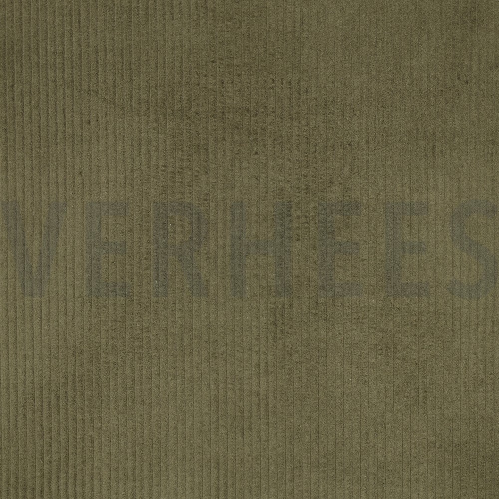 GEWASSEN RIBCORDUROY 4.5W LEGERGROEN