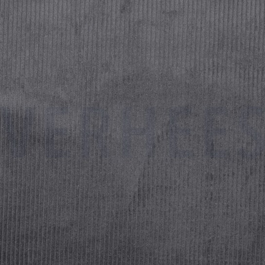 GEWASSEN RIBCORDUROY 4.5W DONKERGRIJS #7