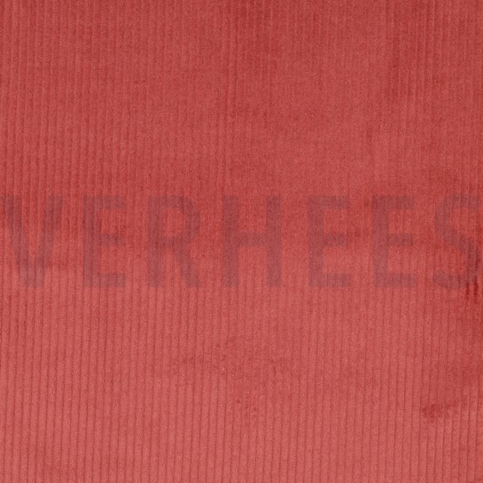 GEWASSEN RIBCORDUROY 4.5W DONKERROZE #7