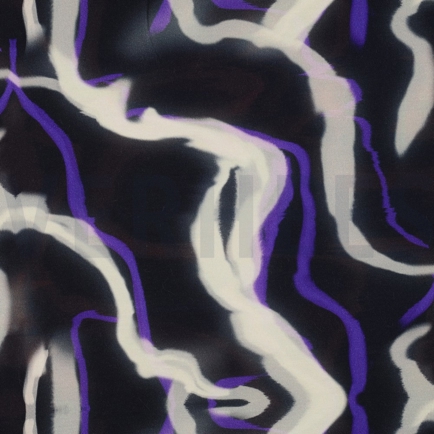 PUNTA DI ROMA DIGITAL ABSTRACT NAVY/OFFWHITE (hover)