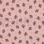 MUSSELIN GOTS VÖGEL SANFTROSA (thumbnail)