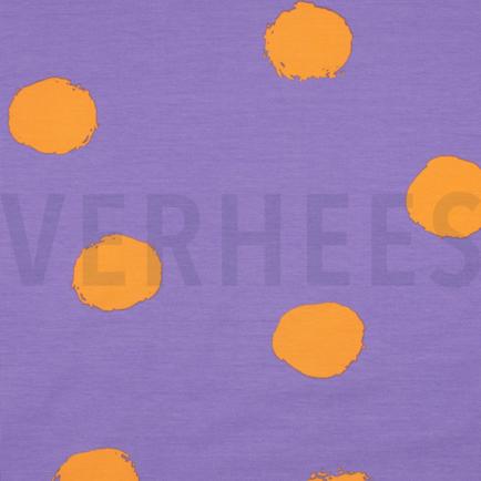 JERSEY GROTE STIPPEN LAVENDEL (hover)