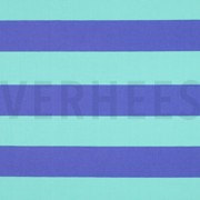 CANVAS STREPEN MINT/BLAUW (thumbnail)