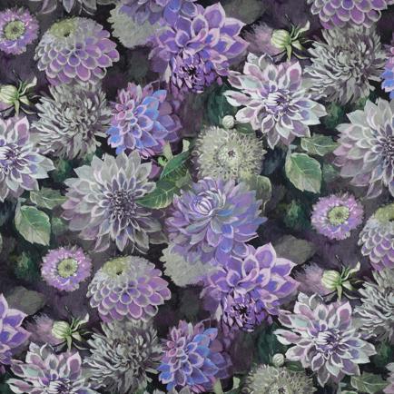 CANVAS DIGITAL BLUMEN LILA/VIOLETT (hover)