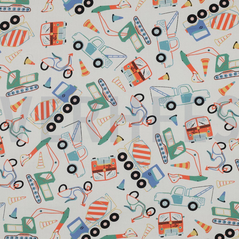 FINE POPLIN WORK VEHICLES OFFWHITE