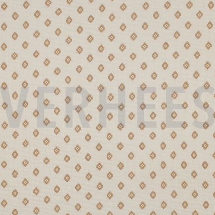 DOUBLE GAZE DE COTON GOTS NATUREL BOHÉMIEN NATUREL (hover)