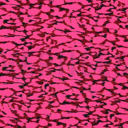VISCOSE RADIANCE ANIMAL SKIN FUCHSIA (hover)