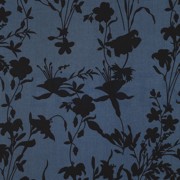 VISCOSE RADIANCE BLOEMEN MARINEBLAUW (thumbnail)
