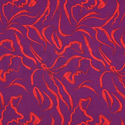 VISCOSE ROSELLA STRETCH ABSTRACT PAARS (hover)