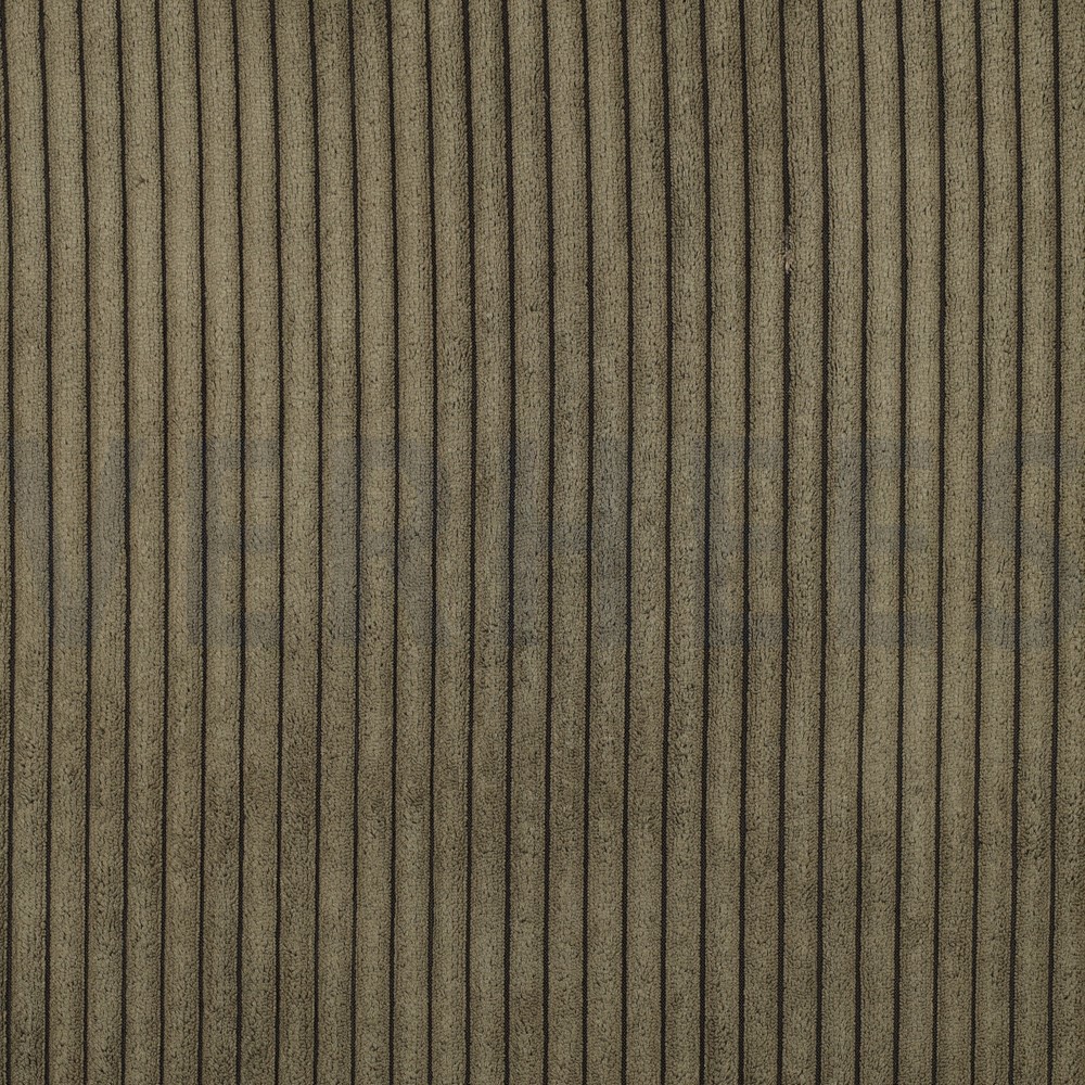 VELOURS DÉCO CORD OLIVE