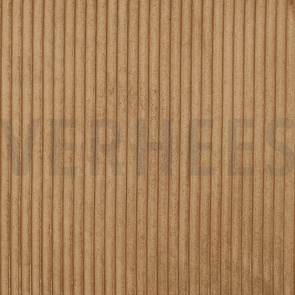 VELOURS DÉCO CORD CAMEL