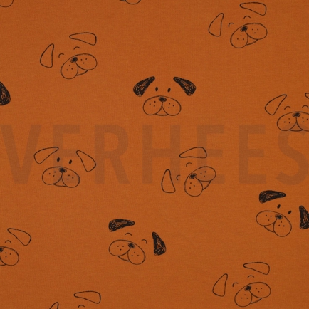 SOFT SWEAT CHIENS ROUGE BRIQUE (hover)