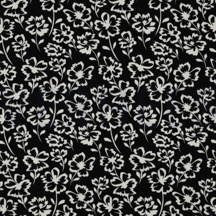 SOFT SWEAT FLOWERS BLACK (hover)