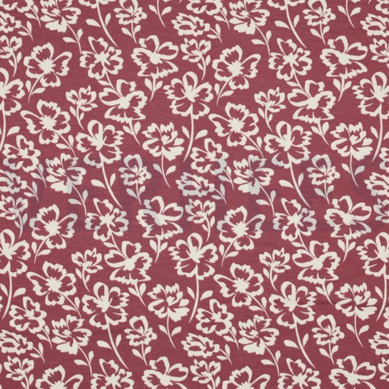 SOFT SWEAT FLOWERS ROSEWOOD #7