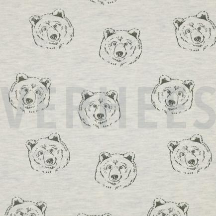 SWEAT MELANGE BEARS ECRU MELANGE (hover)