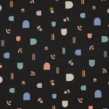 JERSEY MÉLANGE ABSTRAIT ANTHRACITE CHINÉ (hover)