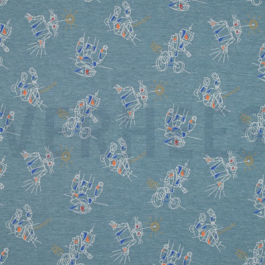 JERSEY MELIERT ROBOTER RAUCHBLAU MELIERT #7