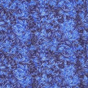 VISCOSE RADIANCE DIGITAL FLOWERS NAVY (thumbnail)