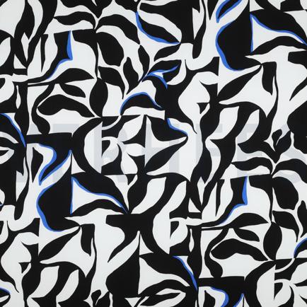 LENZING™ ECOVERO™ ABSTRACT OFF WHITE (hover)