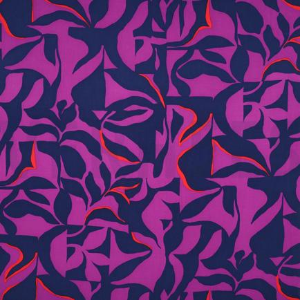 LENZING™ ECOVERO™ ABSTRACT PURPLE (hover)