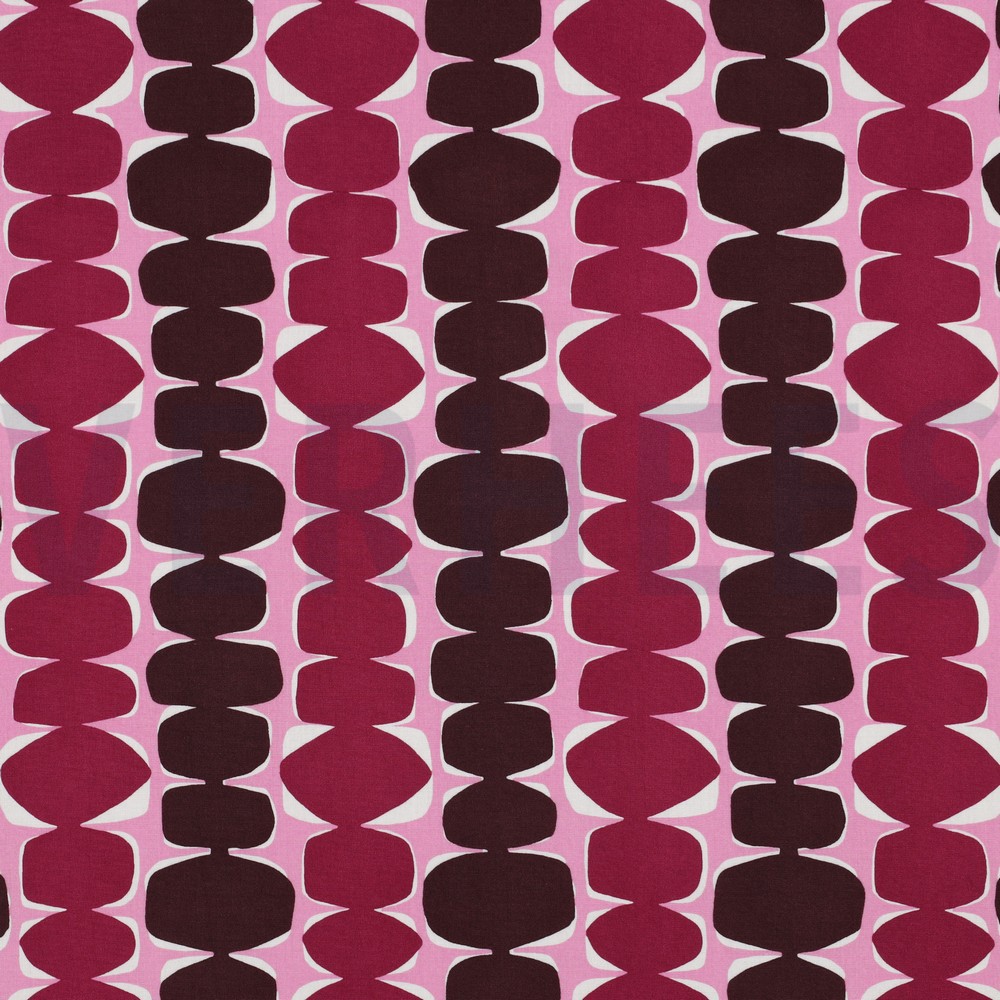 LENZING™ ECOVERO™ ABSTRACT FUCHSIA