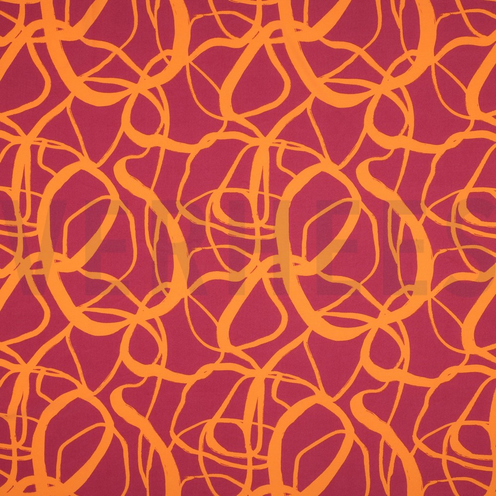 MAGNOLIA STRETCH ABSTRACT PINK