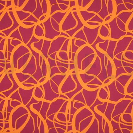 MAGNOLIA STRETCH ABSTRACT ROZE (hover)