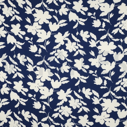 MAGNOLIA STRETCH BLUMEN MARINEBLAU (hover)
