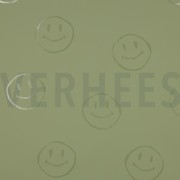 REGENMANTEL LUSTIGE GESICHTER ARMEEGRÜN (thumbnail)