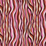 VISKOSE RADIANCE BLUMEN UND STREIFEN RUST (thumbnail)