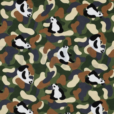 SOFT SWEAT PANDA CAMOUFLAGE BOSGROEN (hover)