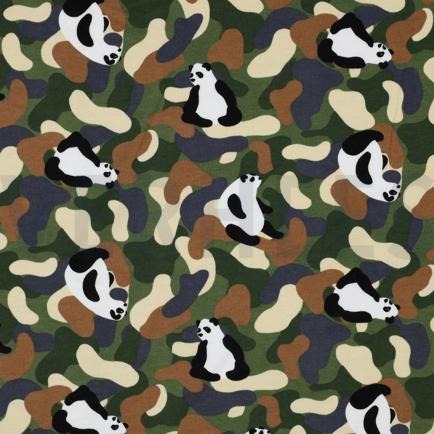 SOFT SWEAT PANDA CAMOUFLAGE VERT FORÊT (hover)