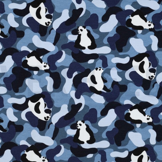 SOFT SWEAT PANDA CAMOUFLAGE NAVY #7