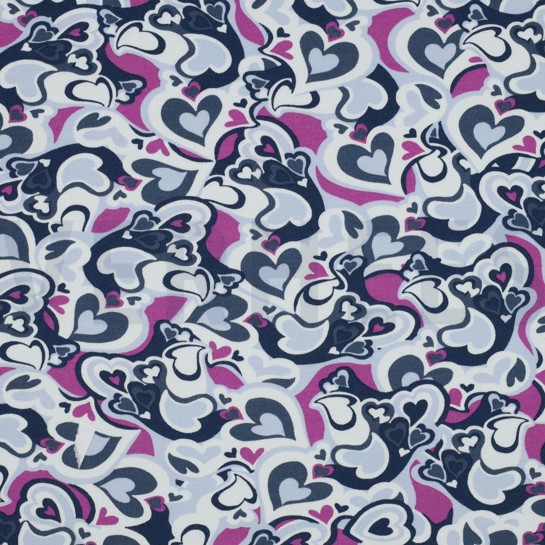 SOFT SWEAT COEURS VIOLET #7